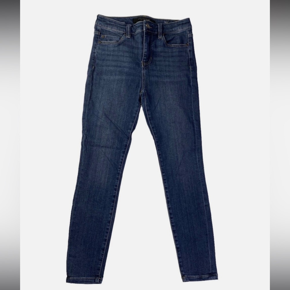 Stitch Fix Liverpool The High Rise Skinny Ankle Jeans Blue Denim Size 4/27